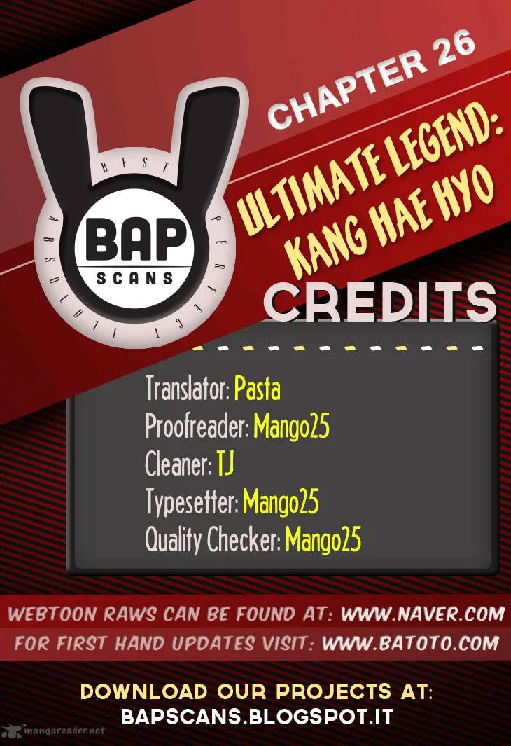 Ultimate Legend: Kang Hae Hyo Chapter 26 page 1