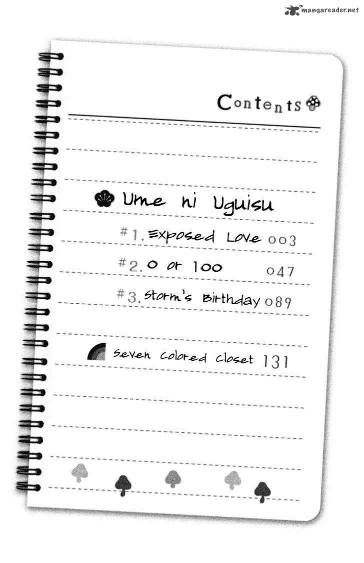 Ume ni Uguisu Chapter 1 page 4