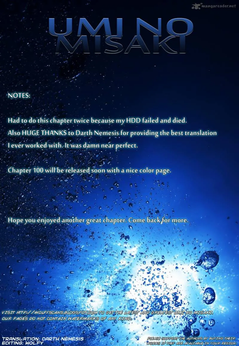 Umi No Misaki Chapter 99 page 21