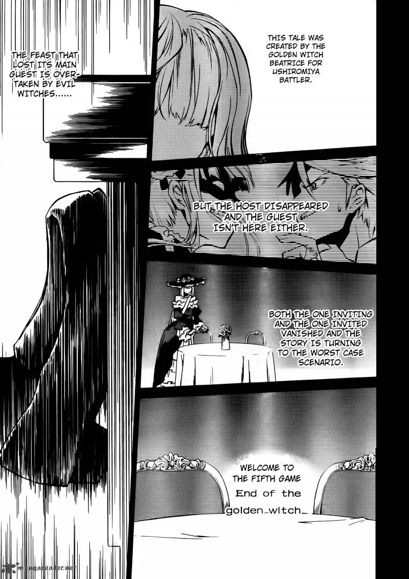 Umineko no Naku Koro ni Chiru Episode 5: End of the Golden Witch Chapter 11 page 31