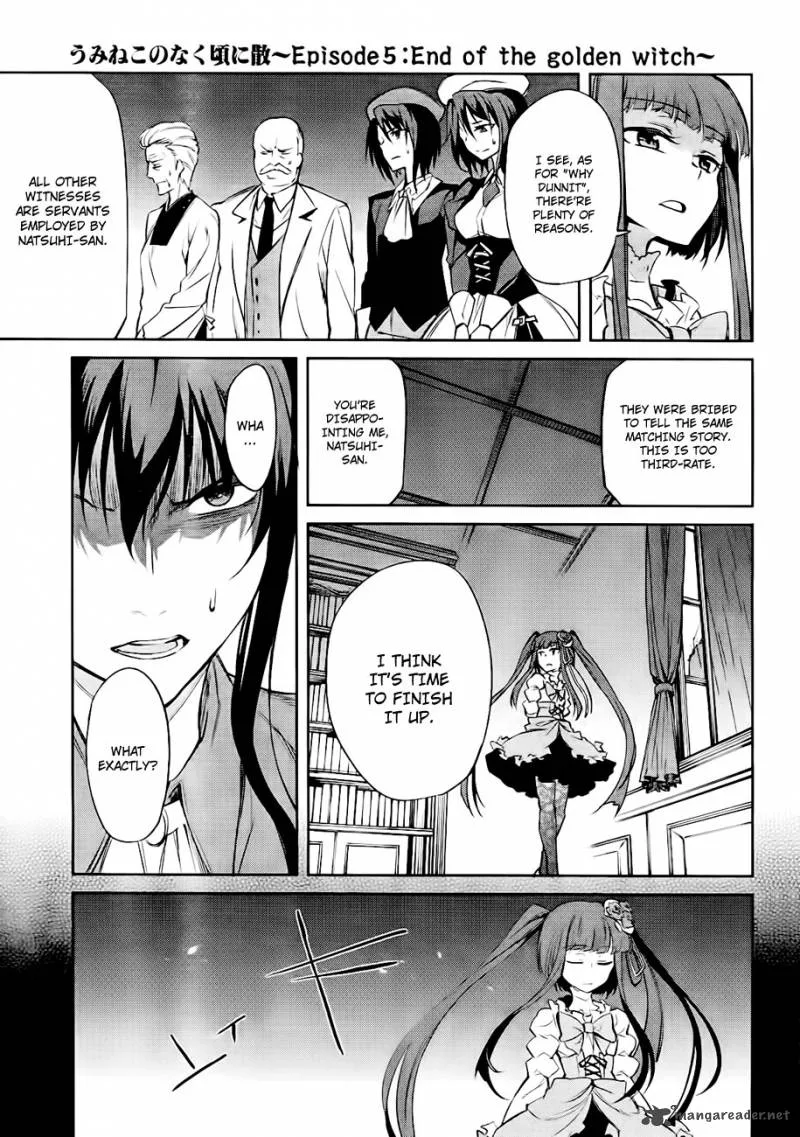 Umineko no Naku Koro ni Chiru Episode 5: End of the Golden Witch Chapter 14 page 26