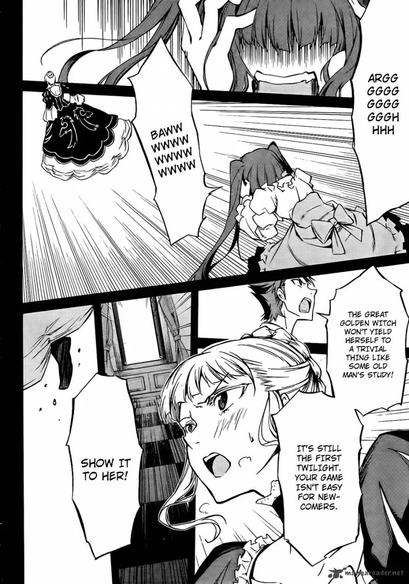 Umineko no Naku Koro ni Chiru Episode 5: End of the Golden Witch Chapter 17 page 13