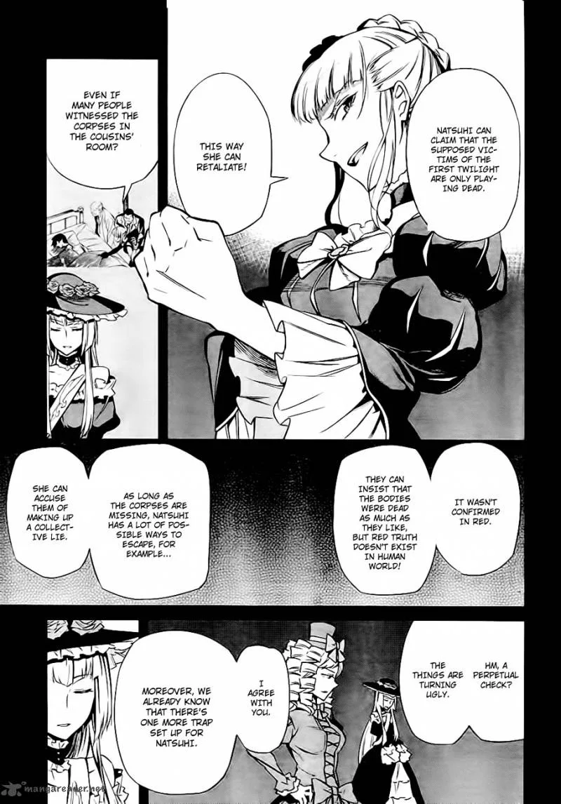 Umineko no Naku Koro ni Chiru Episode 5: End of the Golden Witch Chapter 19 page 19