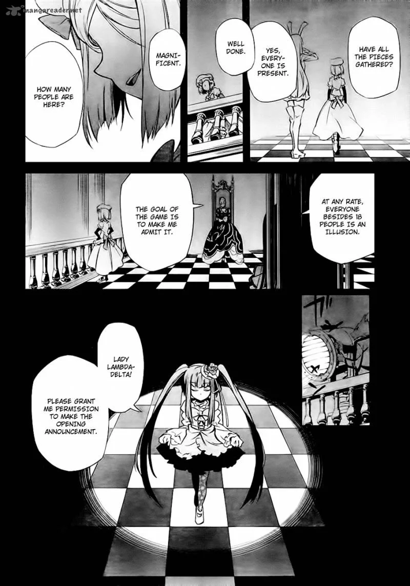 Umineko no Naku Koro ni Chiru Episode 5: End of the Golden Witch Chapter 20 page 34