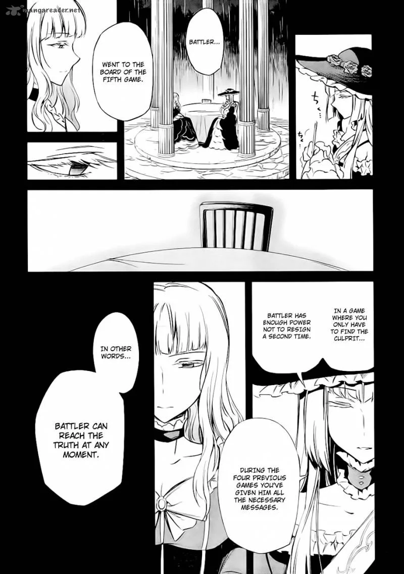 Umineko no Naku Koro ni Chiru Episode 5: End of the Golden Witch Chapter 20 page 26