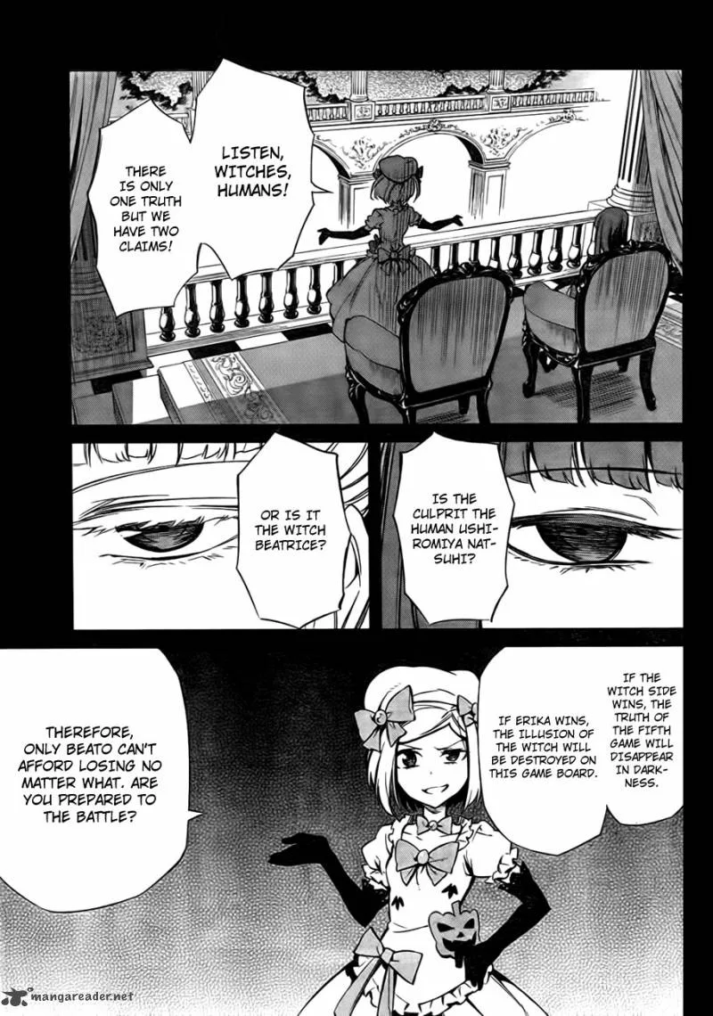 Umineko no Naku Koro ni Chiru Episode 5: End of the Golden Witch Chapter 21 page 9
