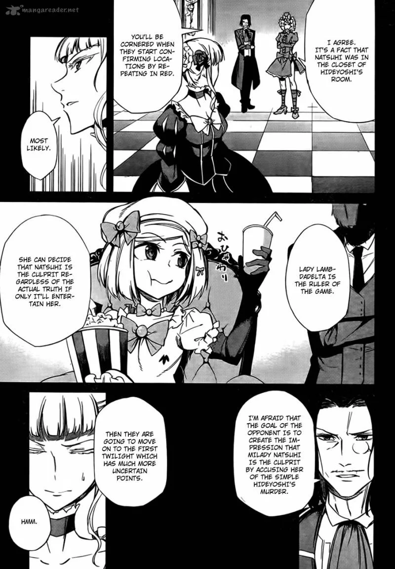 Umineko no Naku Koro ni Chiru Episode 5: End of the Golden Witch Chapter 21 page 15