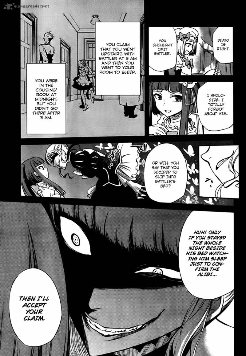 Umineko no Naku Koro ni Chiru Episode 5: End of the Golden Witch Chapter 21 page 51