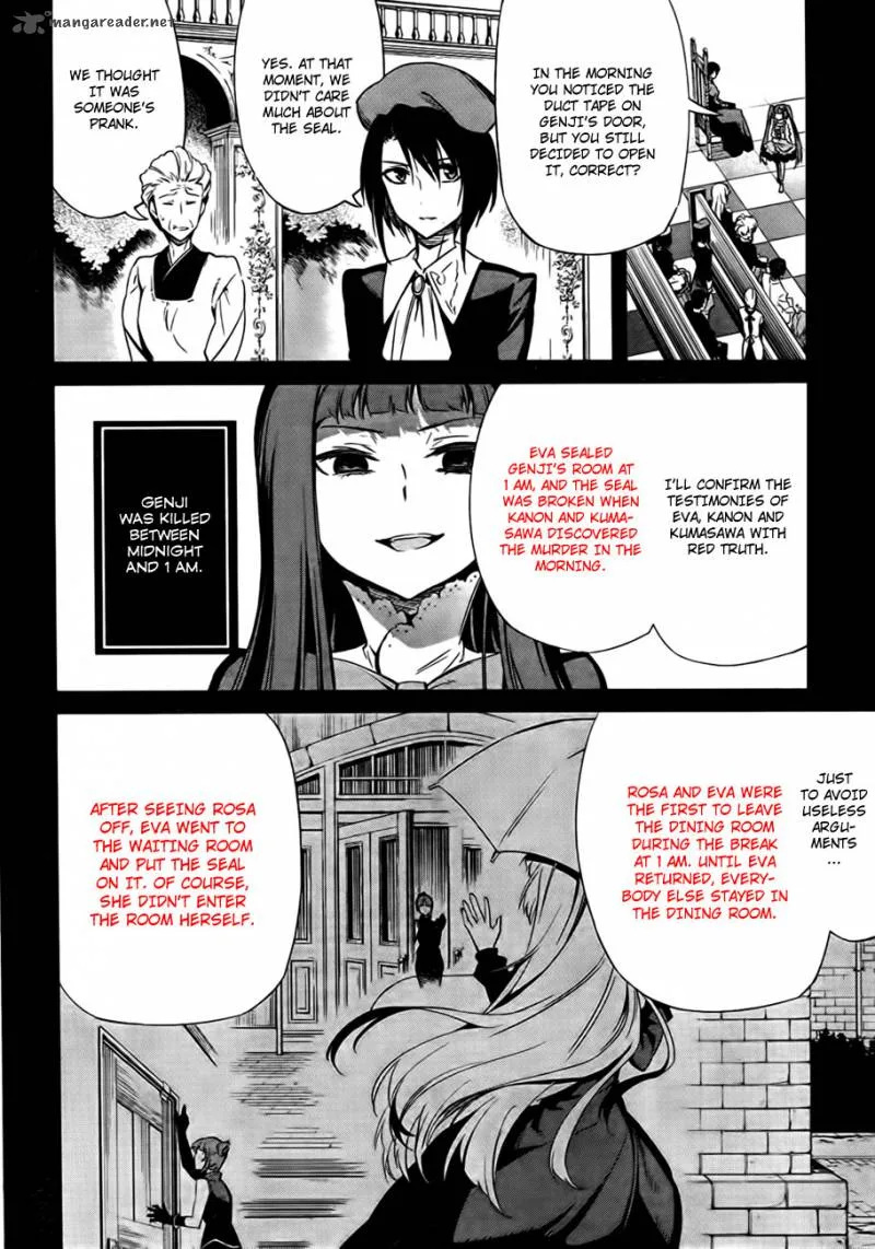 Umineko no Naku Koro ni Chiru Episode 5: End of the Golden Witch Chapter 22 page 21