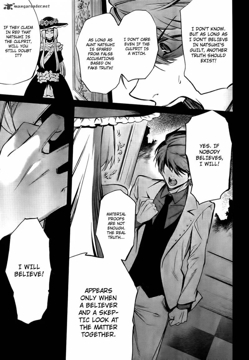 Umineko no Naku Koro ni Chiru Episode 5: End of the Golden Witch Chapter 22 page 32