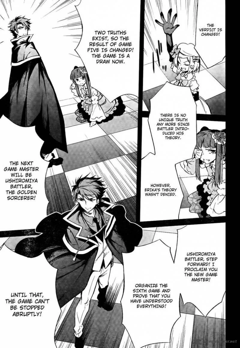 Umineko no Naku Koro ni Chiru Episode 5: End of the Golden Witch Chapter 27 page 56