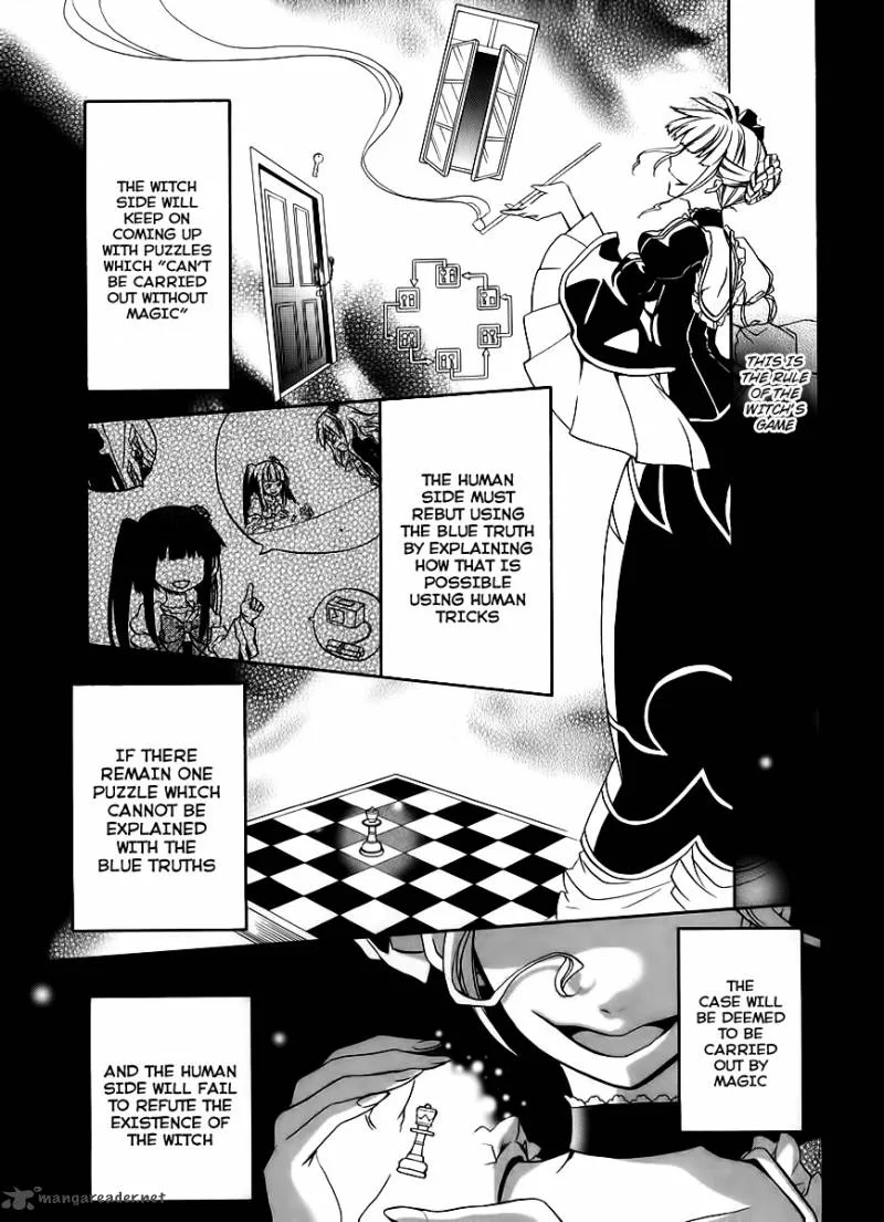 Umineko no Naku Koro ni Chiru Episode 6: Dawn of the Golden Witch Chapter 14 page 21