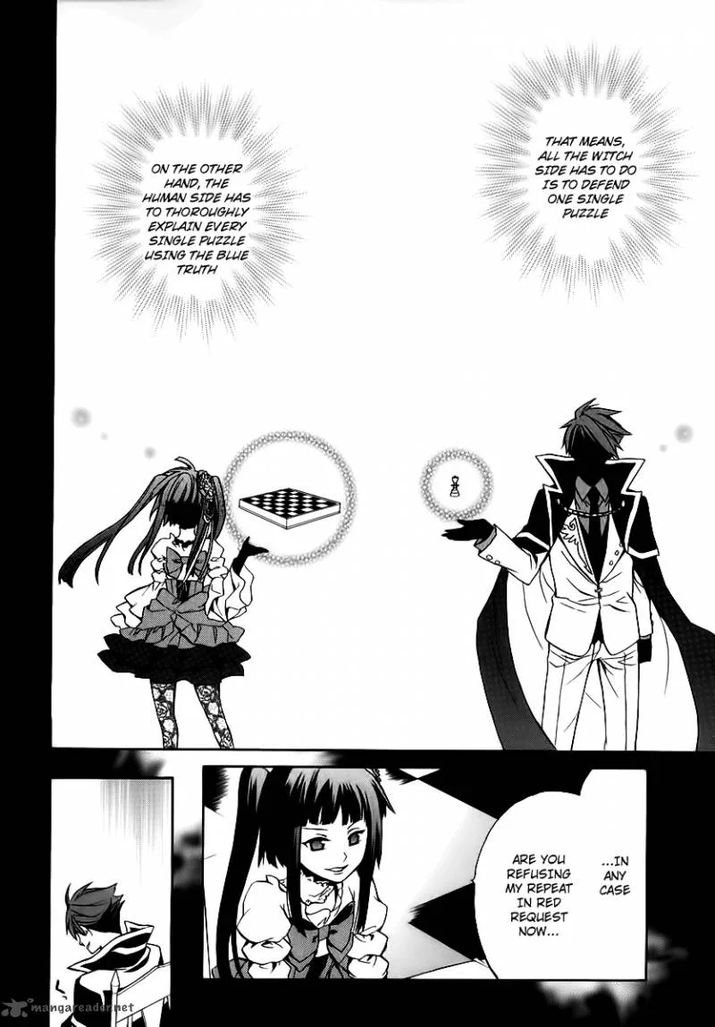 Umineko no Naku Koro ni Chiru Episode 6: Dawn of the Golden Witch Chapter 14 page 22