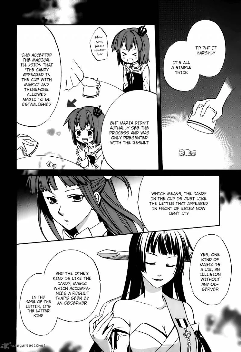 Umineko no Naku Koro ni Chiru Episode 6: Dawn of the Golden Witch Chapter 16 page 56