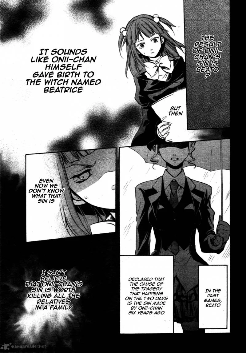 Umineko no Naku Koro ni Chiru Episode 6: Dawn of the Golden Witch Chapter 2 page 22
