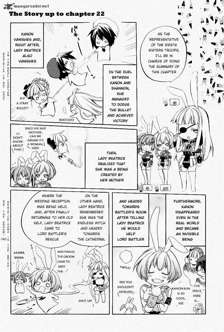 Umineko no Naku Koro ni Chiru Episode 6: Dawn of the Golden Witch Chapter 23 page 1