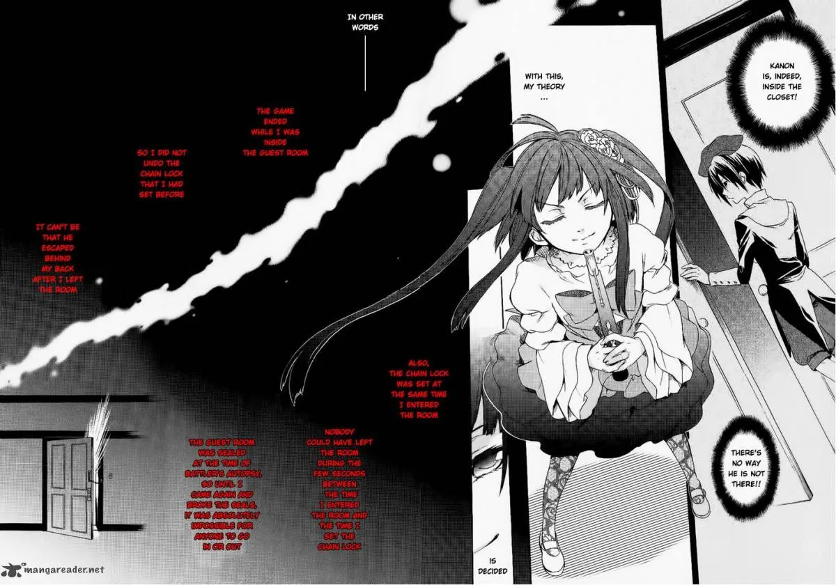 Umineko no Naku Koro ni Chiru Episode 6: Dawn of the Golden Witch Chapter 24 page 29