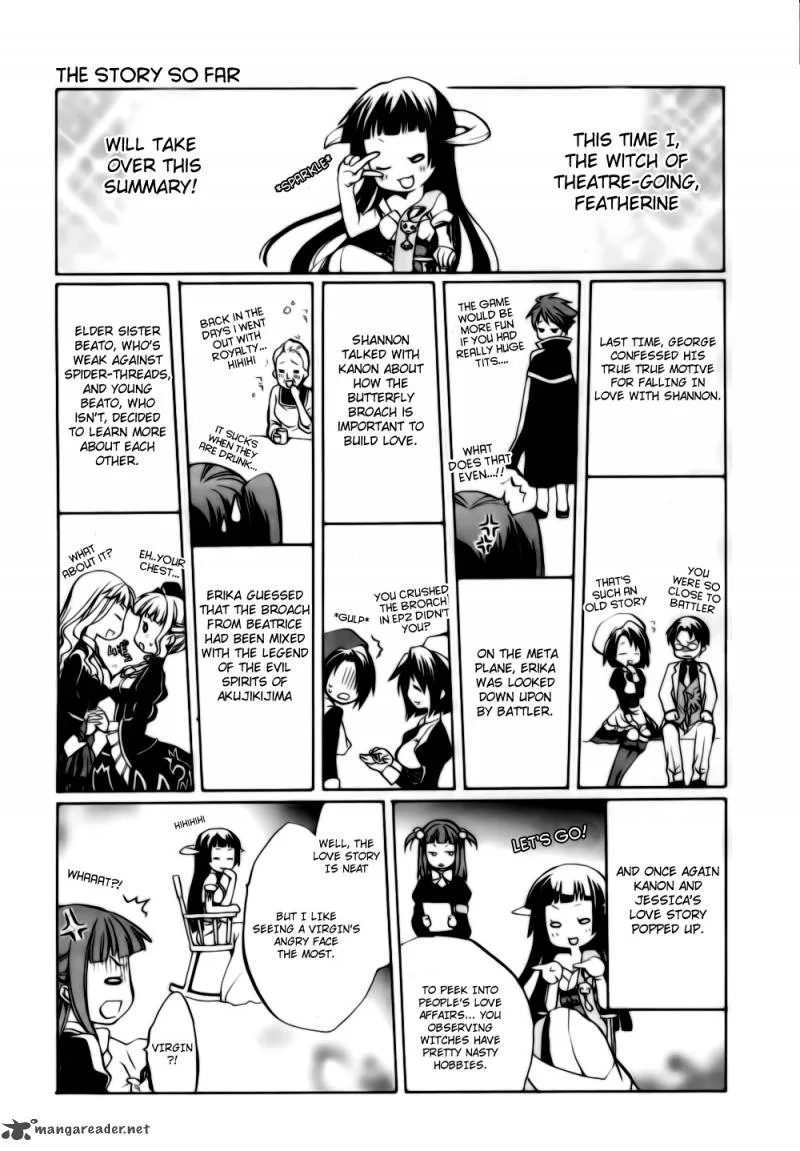 Umineko no Naku Koro ni Chiru Episode 6: Dawn of the Golden Witch Chapter 7 page 1