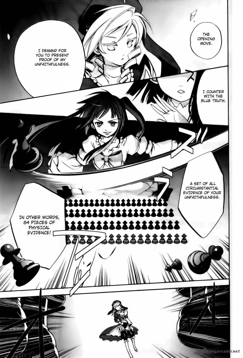 Umineko no Naku Koro ni Chiru Episode 6: Dawn of the Golden Witch Chapter 9 page 22