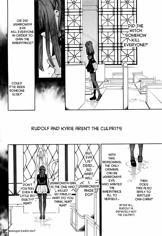 Umineko no Naku Koro ni Chiru Episode 8: Twilight of the Golden Witch Chapter 1 page 4