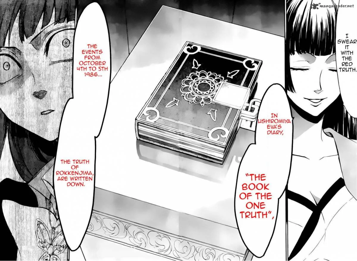 Umineko no Naku Koro ni Chiru Episode 8: Twilight of the Golden Witch Chapter 15 page 7