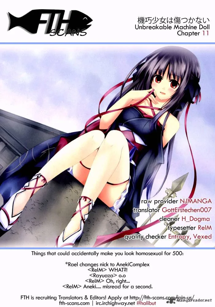 Unbreakable Machine Doll Chapter 11 page 1