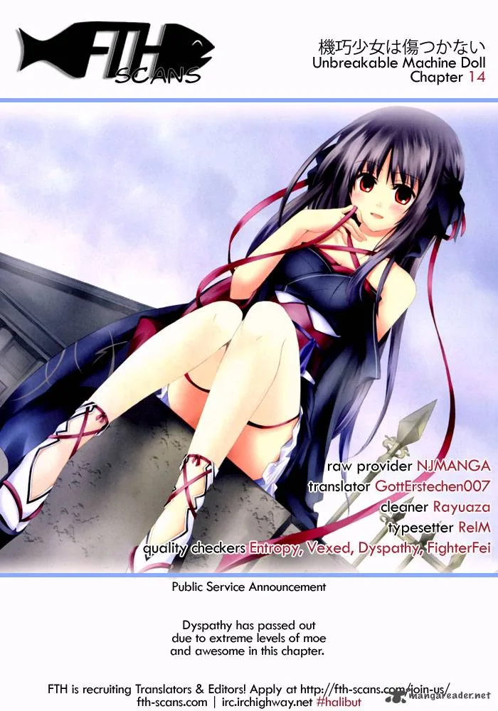 Unbreakable Machine Doll Chapter 14 page 1