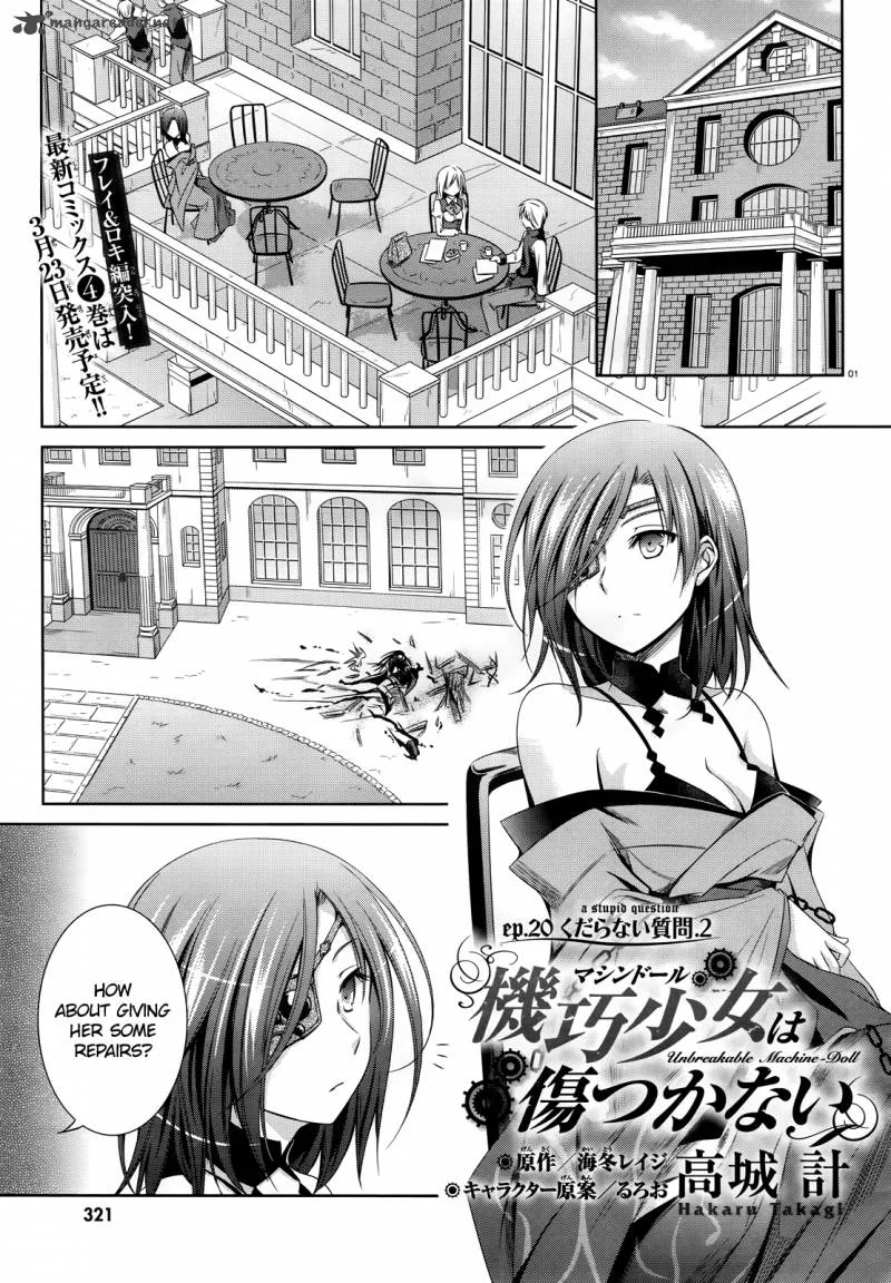 Unbreakable Machine Doll Chapter 20 page 2