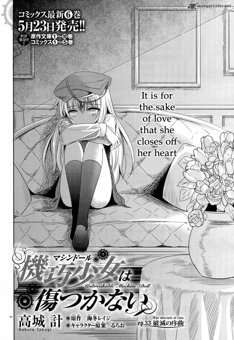 Unbreakable Machine Doll Chapter 33 page 4