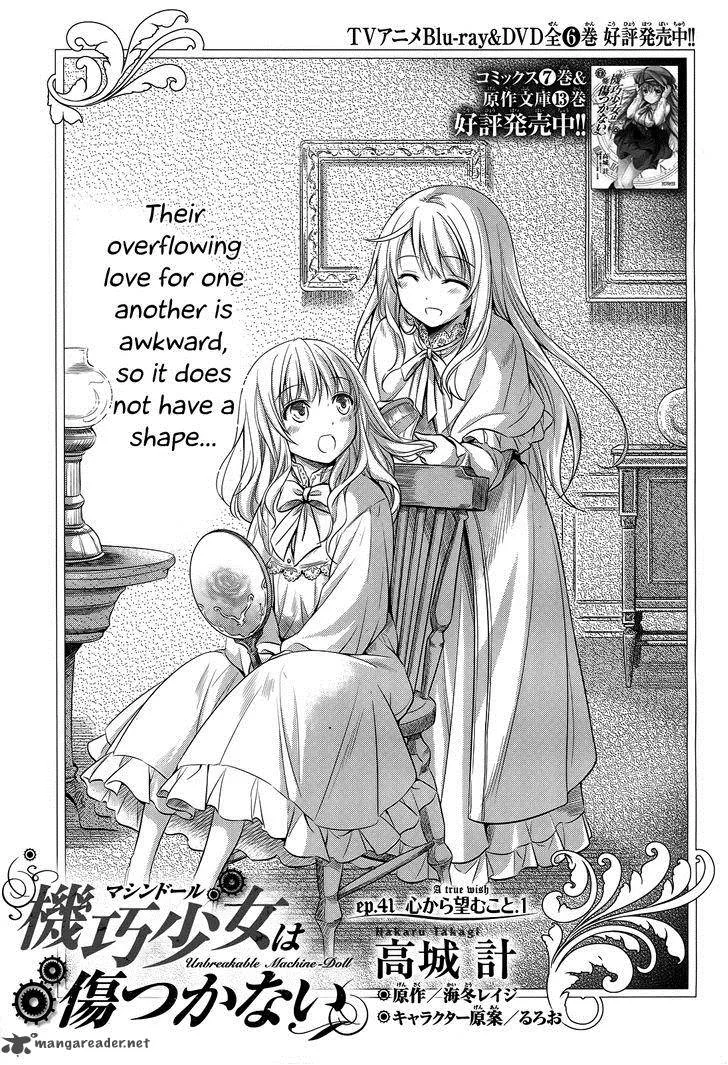 Unbreakable Machine Doll Chapter 41 page 2