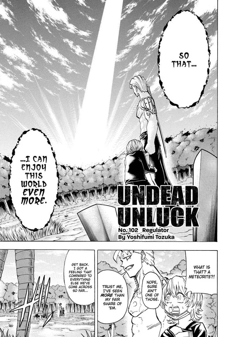 Undead Unluck Chapter 102 page 3
