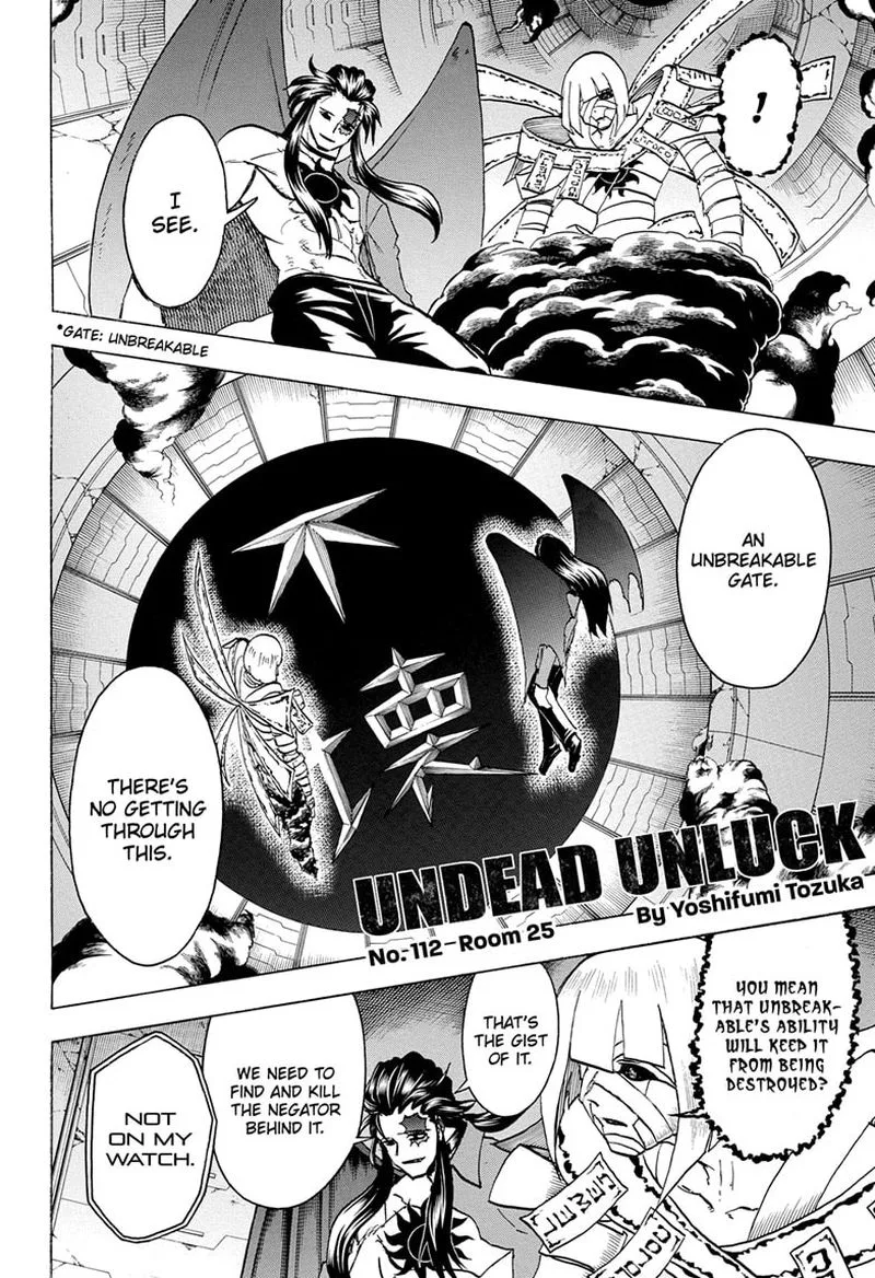 Undead Unluck Chapter 112 page 2