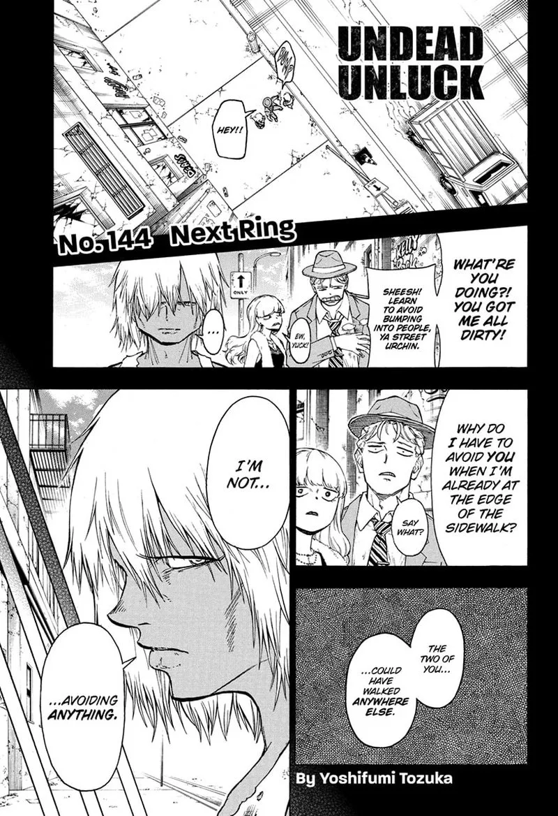 Undead Unluck Chapter 144 page 1