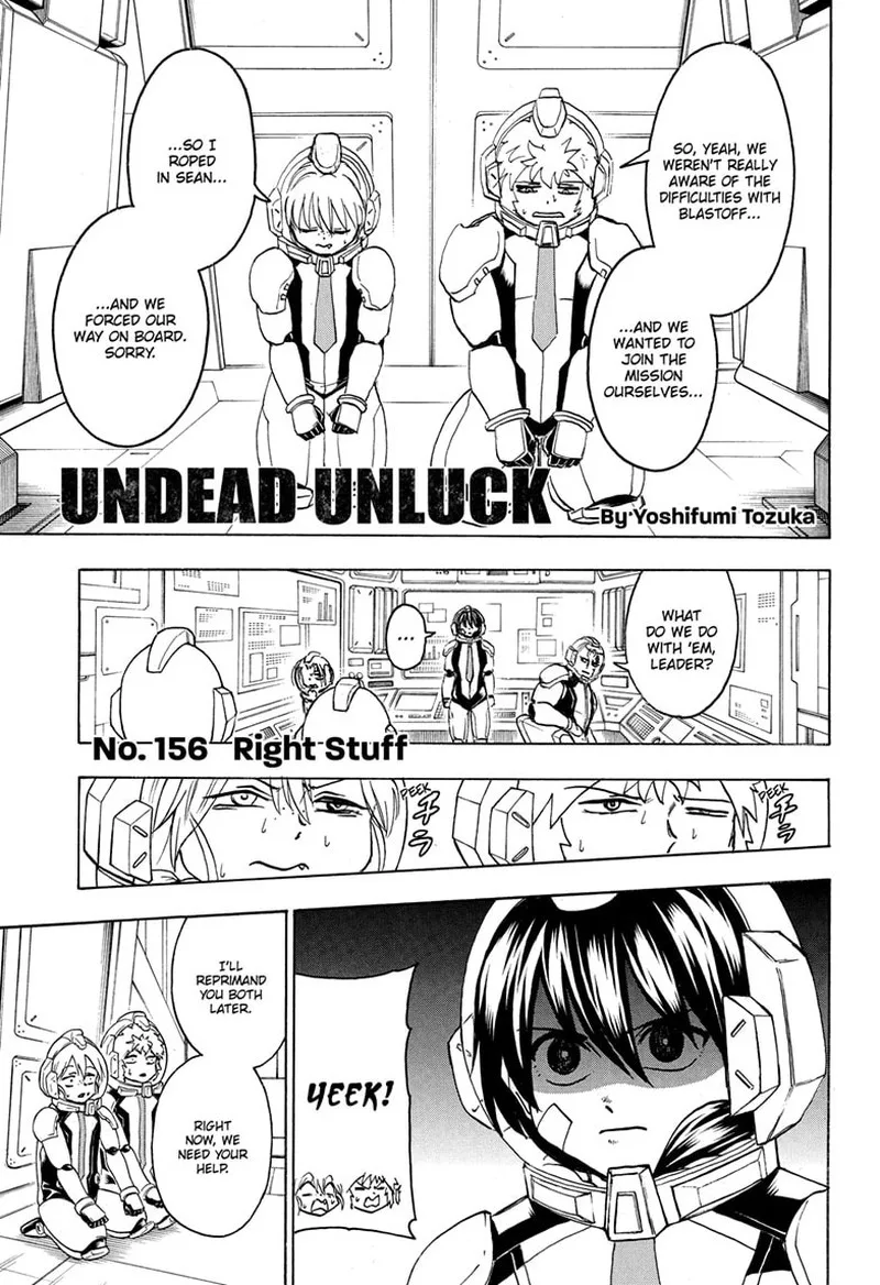 Undead Unluck Chapter 156 page 1