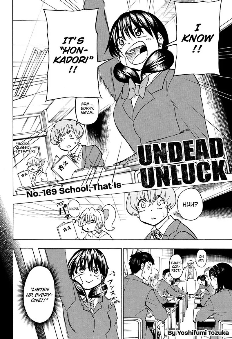 Undead Unluck Chapter 169 page 2