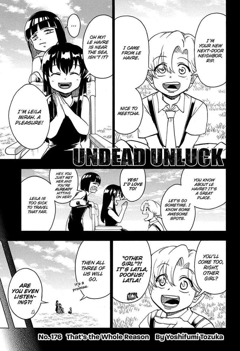 Undead Unluck Chapter 176 page 1