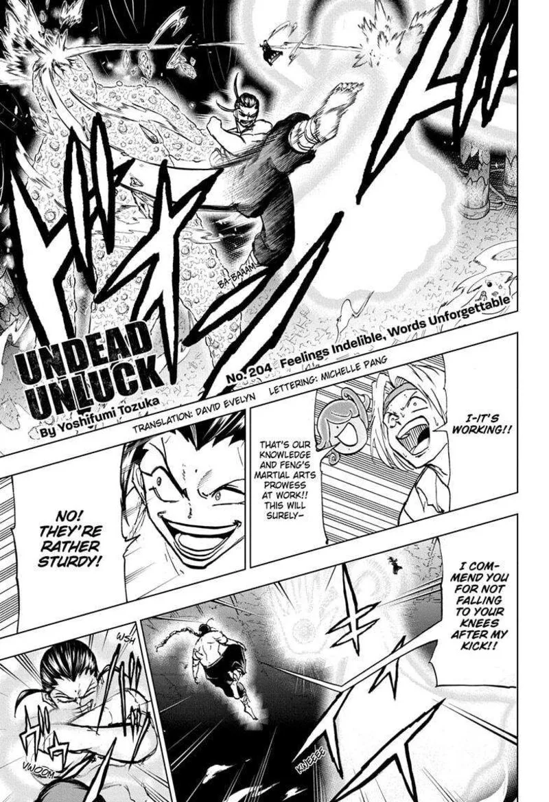 Undead Unluck Chapter 204 page 1