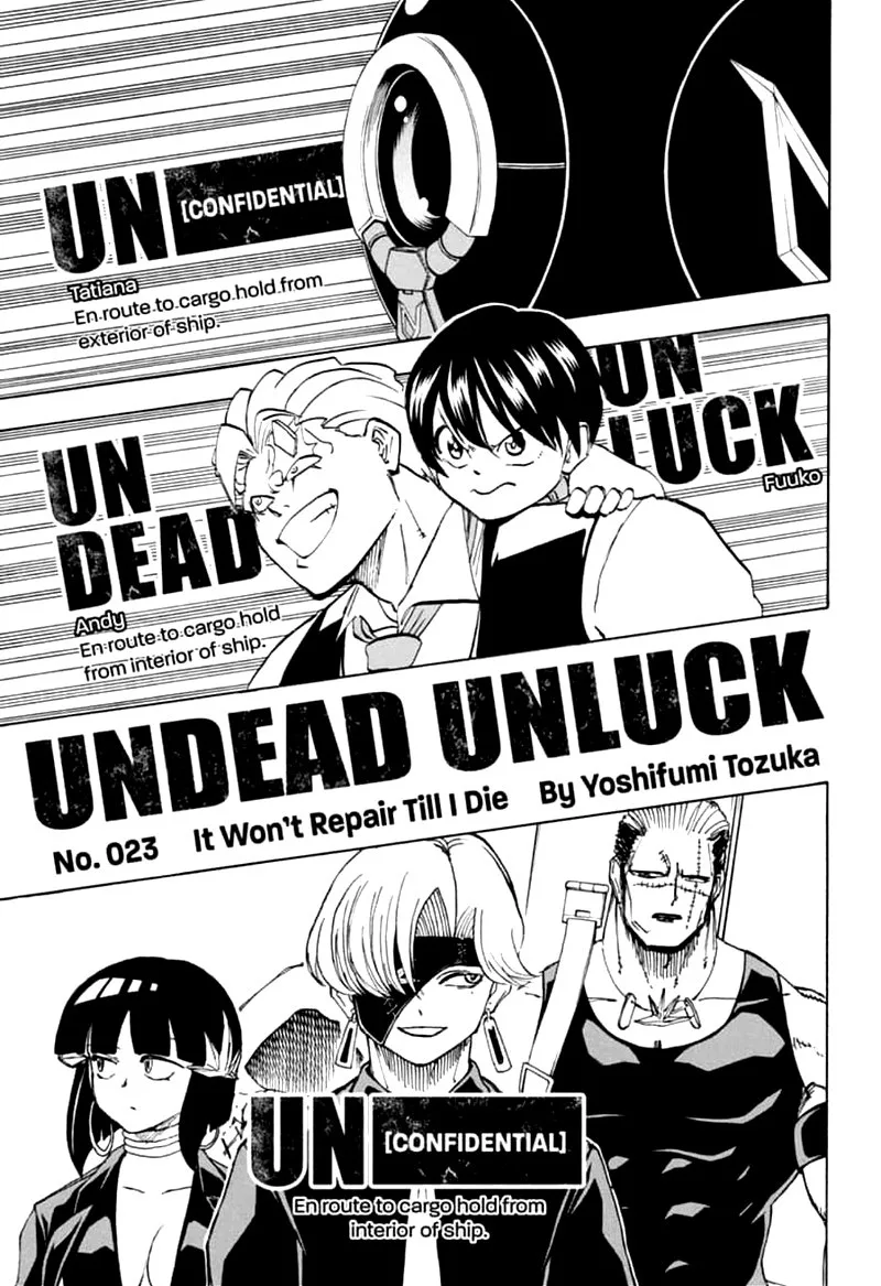 Undead Unluck Chapter 23 page 1