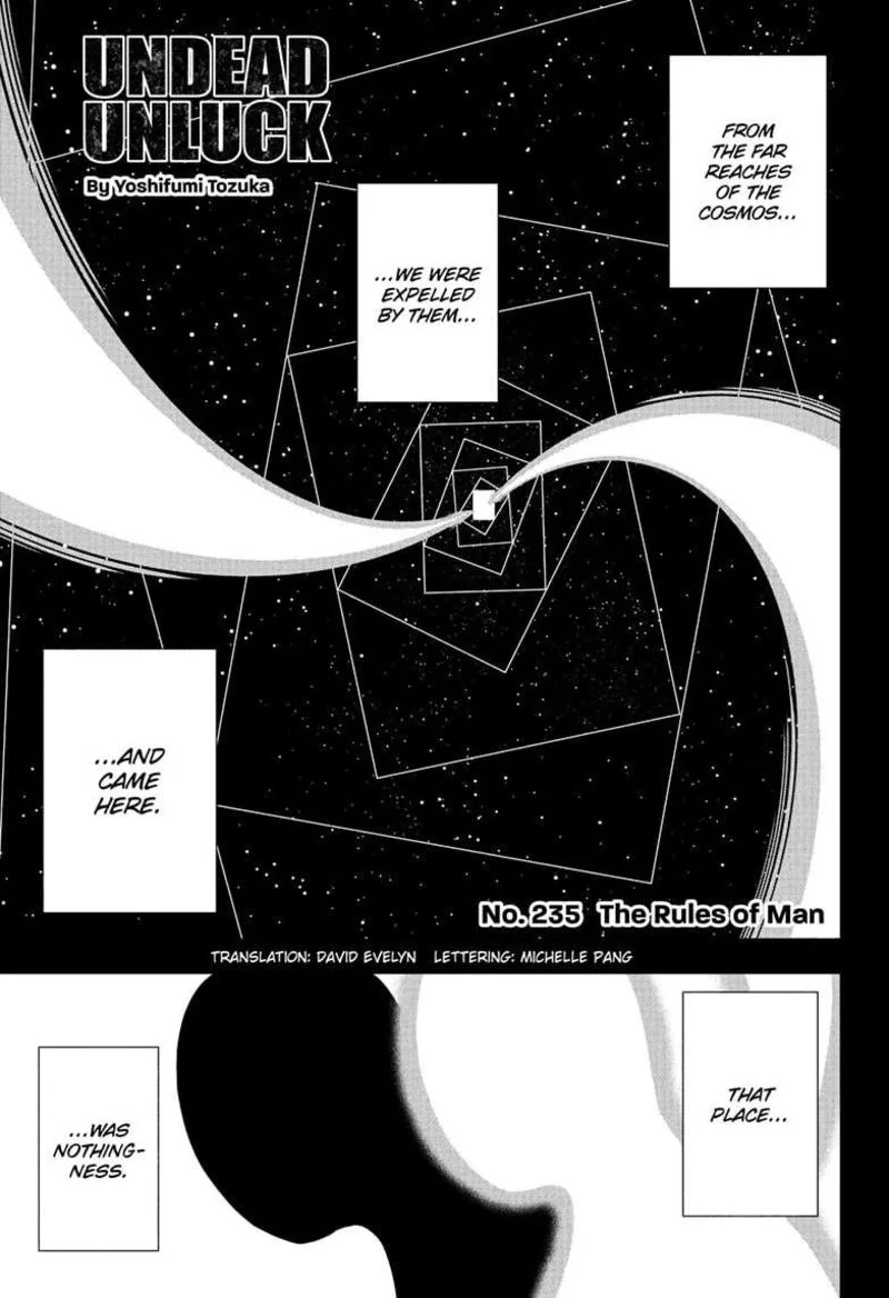 Undead Unluck Chapter 235 page 1