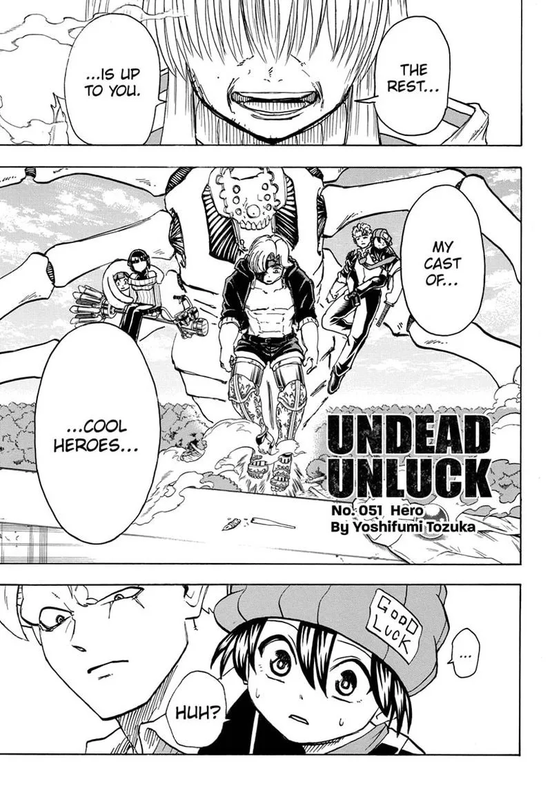 Undead Unluck Chapter 51 page 1