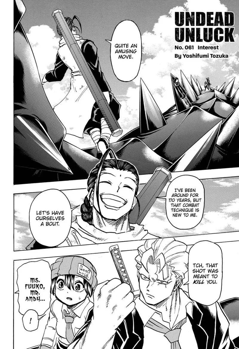 Undead Unluck Chapter 61 page 2