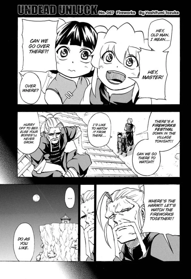 Undead Unluck Chapter 67 page 1