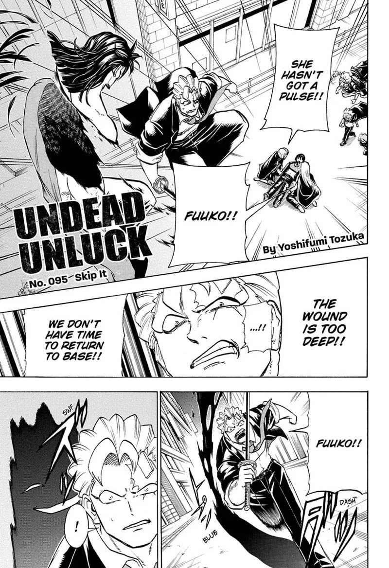 Undead Unluck Chapter 95 page 1