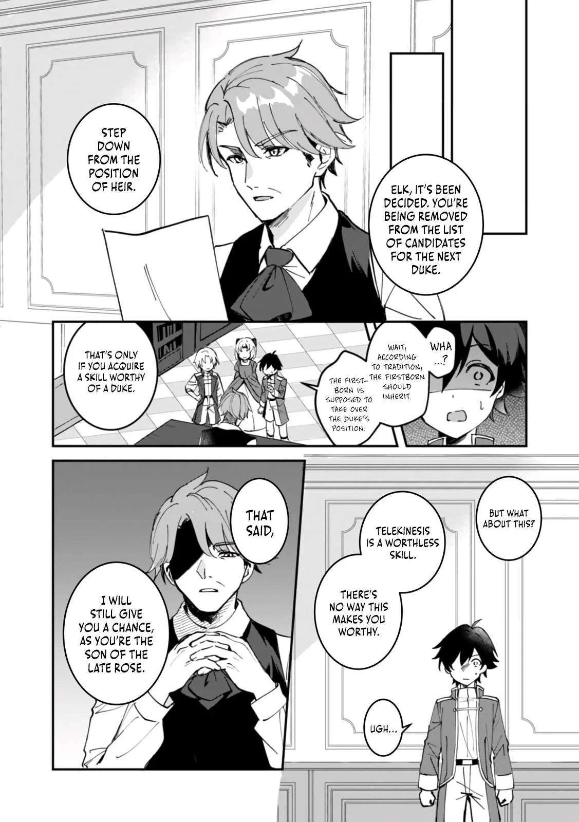 Unrivaled With the Useless Skill: Telekinesis (But It’s Max Level) – With Just a Wave of My Hand. No Chants, No Special Moves, Just Pure Willpower! Chapter 1 page 16