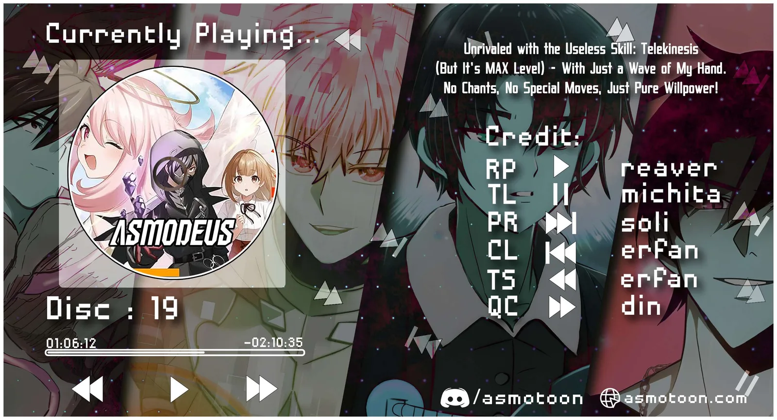 Unrivaled With the Useless Skill: Telekinesis (But It’s Max Level) – With Just a Wave of My Hand. No Chants, No Special Moves, Just Pure Willpower! Chapter 19 page 1