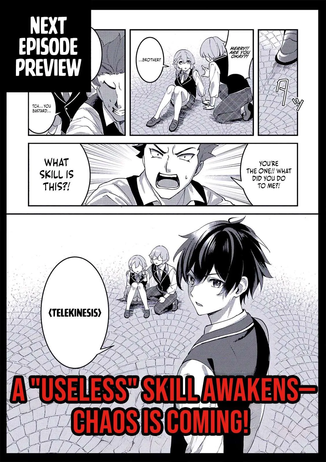 Unrivaled With the Useless Skill: Telekinesis (But It’s Max Level) – With Just a Wave of My Hand. No Chants, No Special Moves, Just Pure Willpower! Chapter 2 page 38
