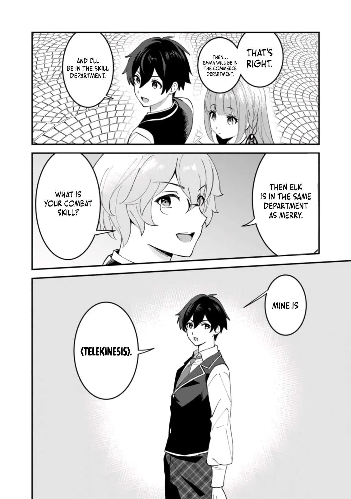 Unrivaled With the Useless Skill: Telekinesis (But It’s Max Level) – With Just a Wave of My Hand. No Chants, No Special Moves, Just Pure Willpower! Chapter 3 page 13