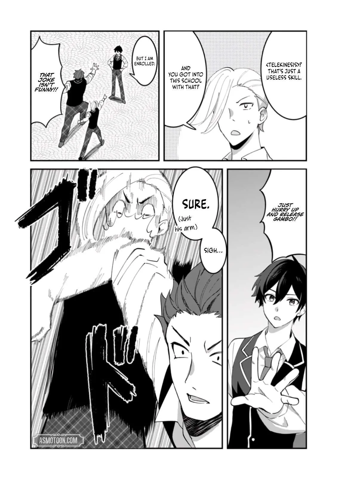 Unrivaled With the Useless Skill: Telekinesis (But It’s Max Level) – With Just a Wave of My Hand. No Chants, No Special Moves, Just Pure Willpower! Chapter 3 page 21