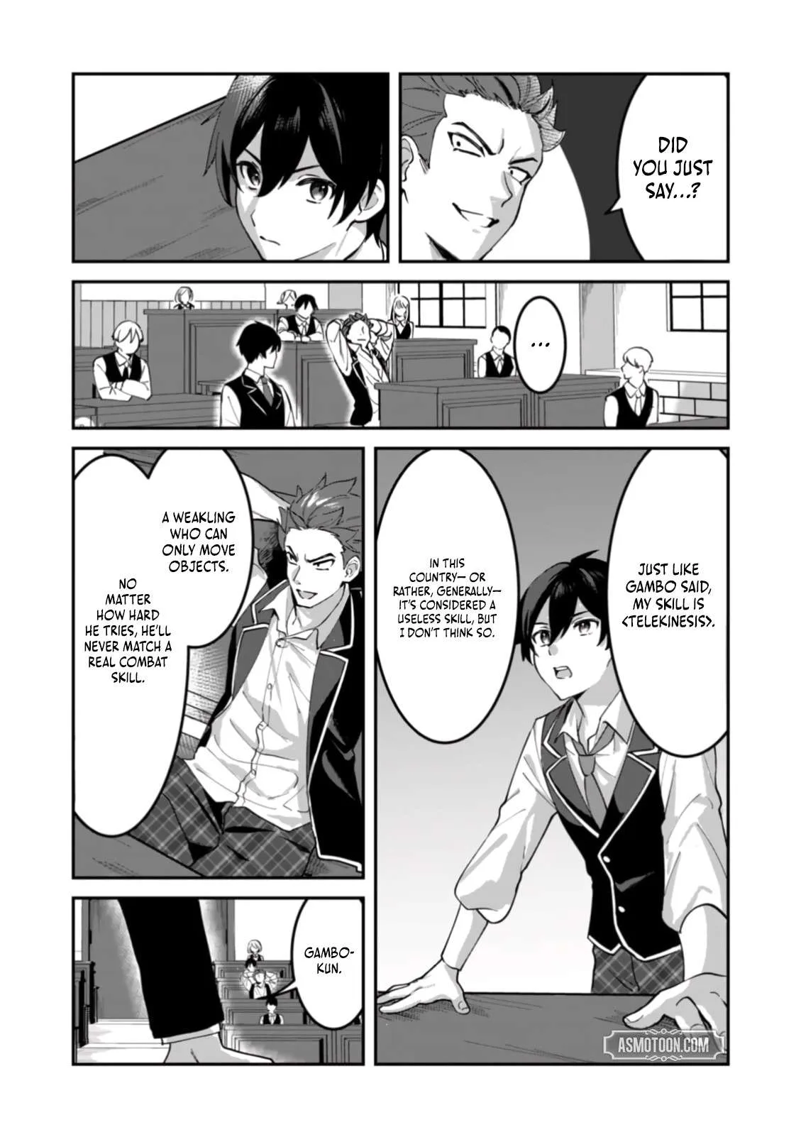 Unrivaled With the Useless Skill: Telekinesis (But It’s Max Level) – With Just a Wave of My Hand. No Chants, No Special Moves, Just Pure Willpower! Chapter 3 page 26