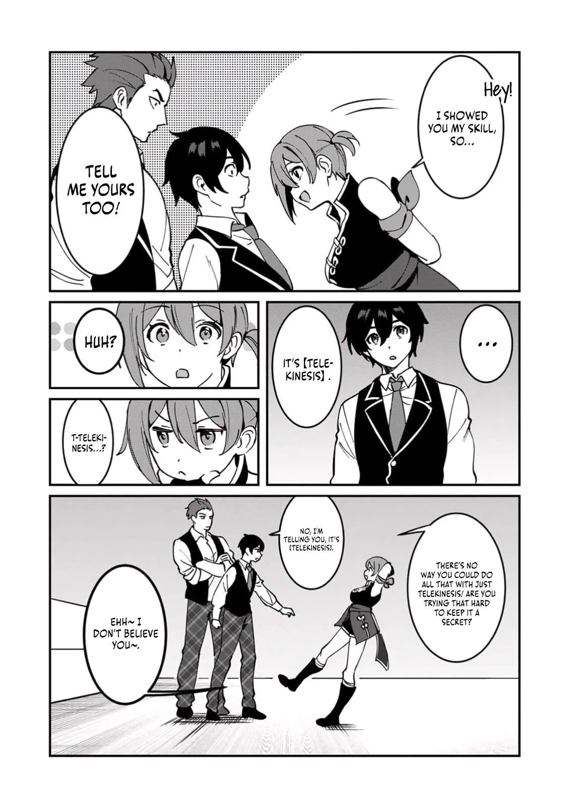 Unrivaled With the Useless Skill: Telekinesis (But It’s Max Level) – With Just a Wave of My Hand. No Chants, No Special Moves, Just Pure Willpower! Chapter 6 page 25